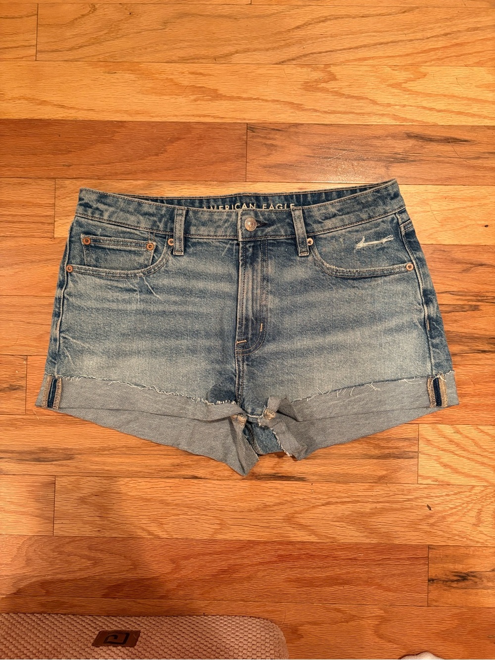 American Eagle Perfect Shortie Stretch Jean Shorts